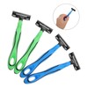 SAFIGLE 4pcs Men's Grooming Razor Portable Shaving Device for for