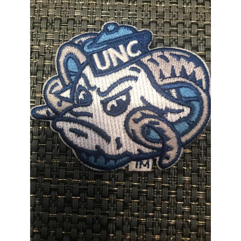 UNC North Carolina Tar Heels Vintage Embroidered Iron On Patch