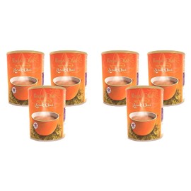 Royal Chai Karak Chai Sweetened Tub 400g (Pack of 6) – Premium Instant Tea – Karak Tea – Natural – Instant Kark Indian Tea