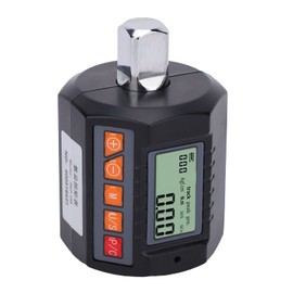 KIMISS Digital Display Torsion Wrench Adapter 13.5-135Nm, Precise Torsion Meter Gauge, 1/2in 3/8in 1/4in Ratchet Wheel Drive Tool with Multi-Unit Conversion & O-Visual Alarm Feature