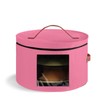Hat Box,Hat Storage Box,Stackable Round Brim Hats Organizer Bag Container