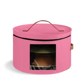 Hat Box,Hat Storage Box,Stackable Round Brim Hats Organizer Bag Container for Closet,Travel Hat Boxes for Women,Collapsible Cowboy Hat Organizer,Stuffed Animal Toy Storage,FoldableTravel Cap Boxes