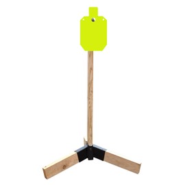 Highwild Target Stand AR500 Steel Target System - 7"x 12"x 3/8" Silhouette with 2x4 Stand Mount Kit