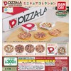 PIZZA-LA Pizara Miniature Collection, 4 Types Set (Full Comp), Capsule