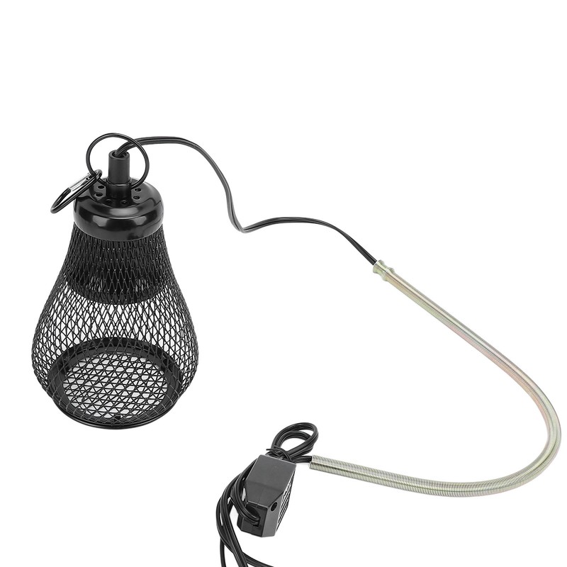 Reptile Heat Lamp Guard Protection Iron Anti Scald Reptile Lampshades