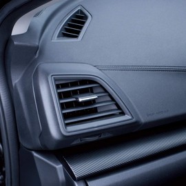 Tsuchiya Yac SY-SB7 Subaru Impreza GT GK Series / XV GT Series / Forester SK Series Exclusive Air Conditioner Drink Holder for Passenger Side Black/Silver