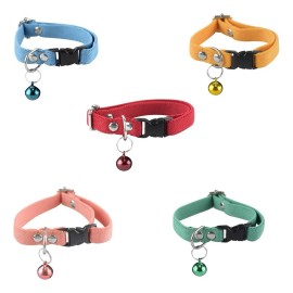 Fancy Pets Collar Elástico Con Cascabel Para Gato Colores