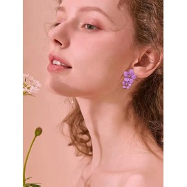 Sunflower Earrings for Women 3D Sunflower Earrings Flower Dangle Earrings Boho Statement Jewelry Gifts