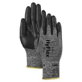 Ansell 12 pair(1 DOZEN) Ansell HyFlex 11-801 Foam Nitrile Coating Glove Size 9