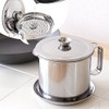 Made in Japan, Double Pan, All Stainless Steel Oil Pot