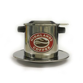 Vietnam coffee Stainless Steel Filter Dripper (without box) Highlands Coffee Stainless Steel Filter