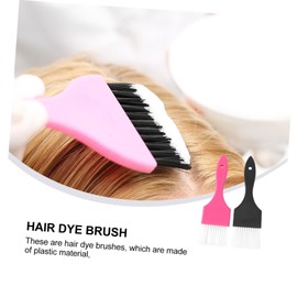 MERRYHAPY Hair Dye Applicator Brush Set Temporary Hair Colour Detangler for Home Salon Use Random Style