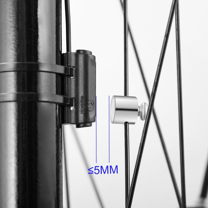 Wired Bike Computer LED Digital Bicycle Speedometer Touchscreen Cycling Computer