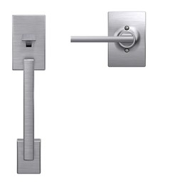 Schlage FE285 626 LAT CEN Lower Half Handleset, Satin Chrome