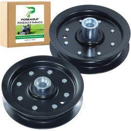 605512 Idler Pulley with 604219 Idler Pulley Replaces Hustler 605512 603986 604219 for Dash 34" 42" Dash XD 34" 42" Raptor 36" 42" 52" Raptor Limited 42" 52" Lawn Tractors