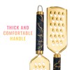 Professional Cheese Grater, Gold Stainless Steel Cheese Grater Handheld, Grater