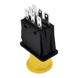 Blade Clutch PTO Switch for Exmark Toro 116-0124 103-5221 PTO Switch Lazer Z, Turf Ranger, Turf Tracer, Z Master, 103-2453 103-3246 104-3624 109-7667 109-7666 116-1611, 10 AMP Upgrade Rep 1-633673