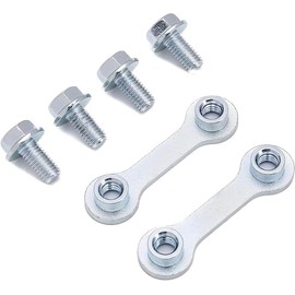 VPZMT Fits for Vance and Hines Exhaust Hardware Kit 2 Bone Link Blocks and 4 Bolts 21989
