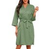 Lovasy Waffle Dressing Gowns for Women UK Lightweight Spa &