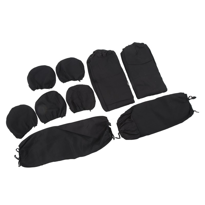 Car Seat Covers Full Set Breathable and Soft Cloth Seat