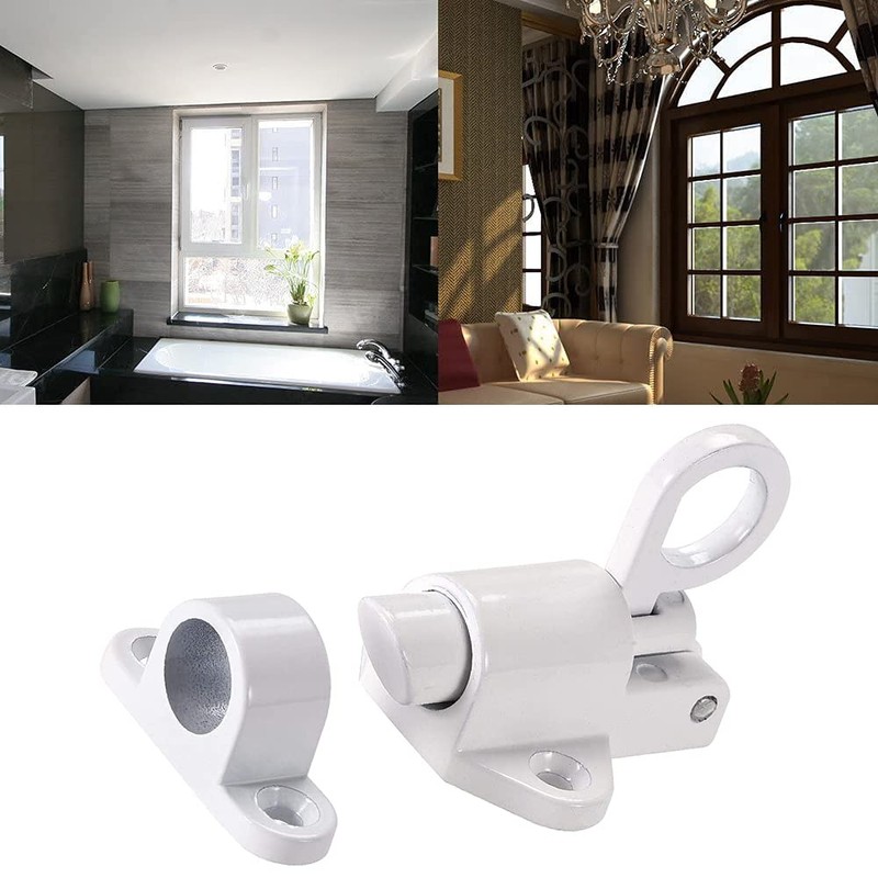 2 Pcs Spring Latch Bolt,Automatic Latch Lock,Spring Latch Lock,Automatic Spring