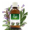 SAGE Oil 100% Natural Pure Undiluted Uncut Essential Oil 100ml
