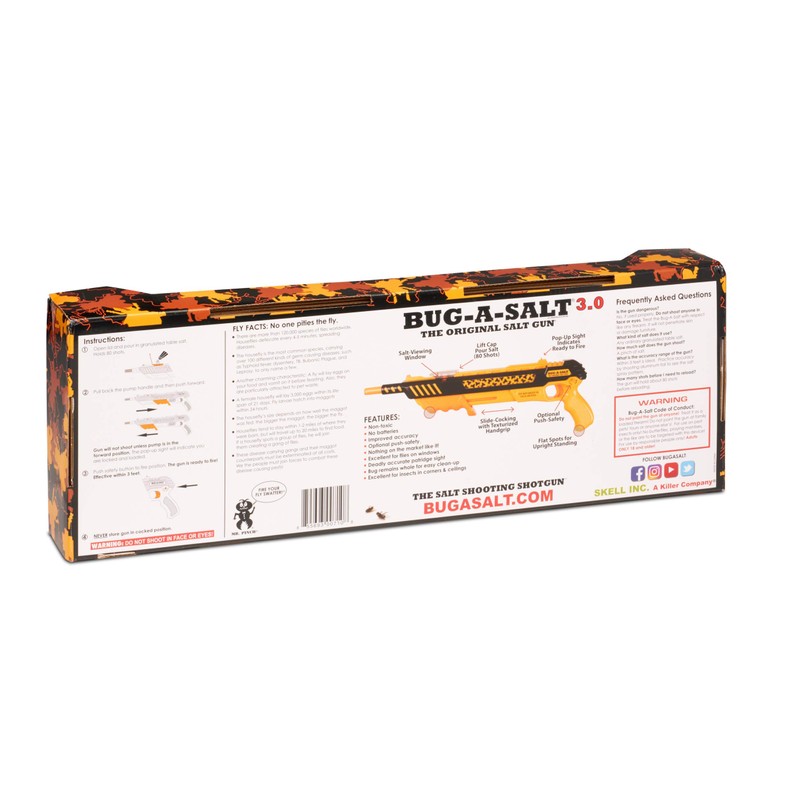 BUG-A-SALT Orange Crush 3.0, Spring Piston