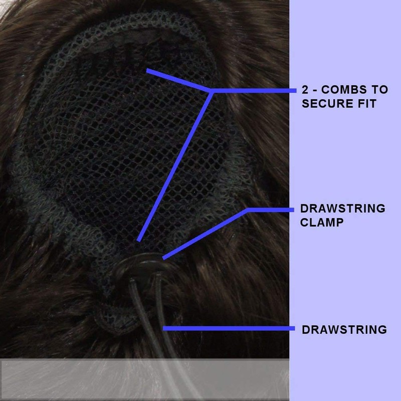 Foxy Silver (DS001 - Synthetic Ponytail in 34