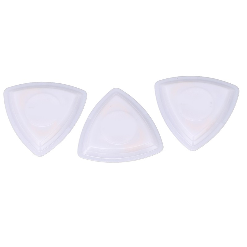 3 Pcs LED Guitar Pick White Green Purple Light Up