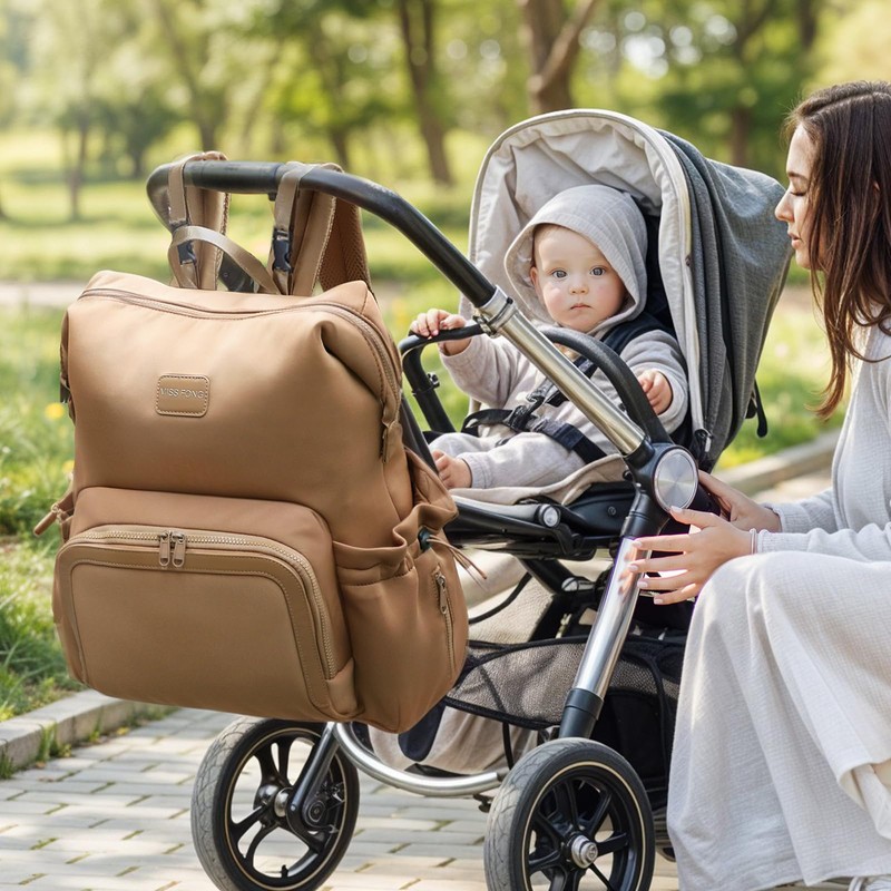 miss fong Diaper Bag Backpack - Baby Diaper Bag Neoprene