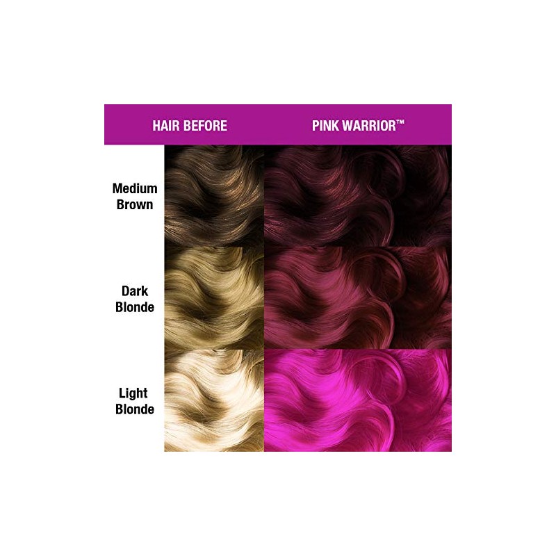 Manic Panic Classic Pink Warrior Semi-Permanent Hair Dye (118ml)