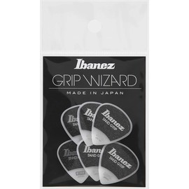 Ibanez GRIP WIZARD PPA16MSG-WH Set of 6 Picks with Grip Sand 0.8 mm White