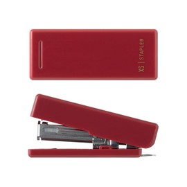 Midori XS Compact Stapler, Brick Red A 35640006