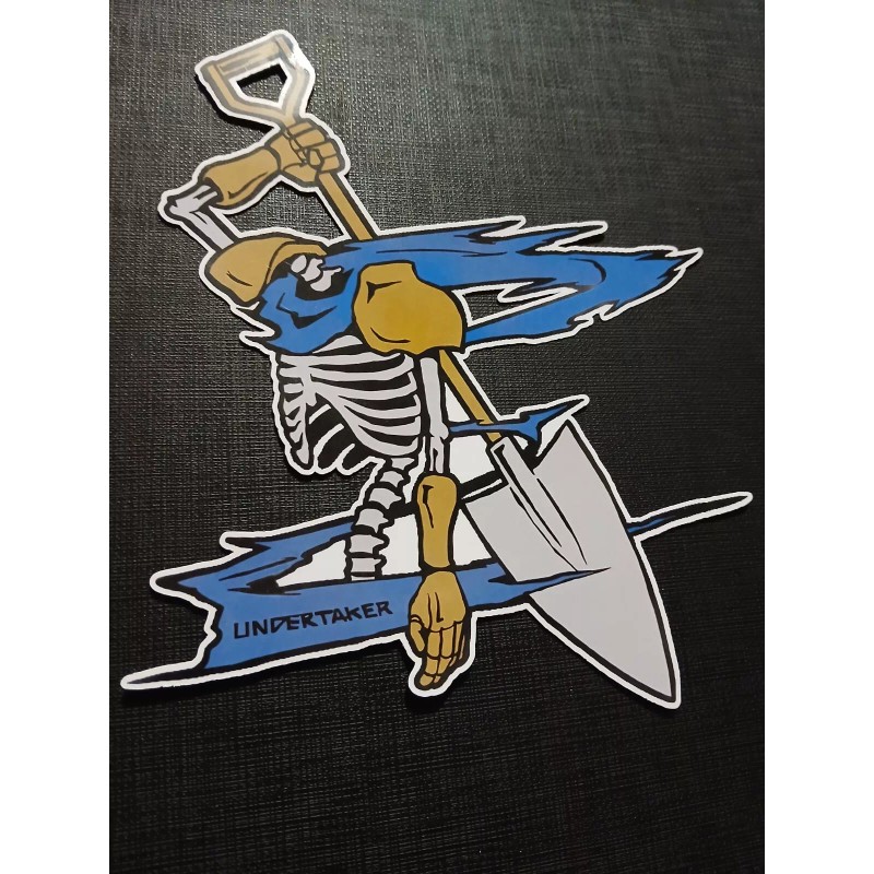 Undertaker Shinei Reaper Logo 86 Eighty-Six Glossy Sticker Anime Waterproof!