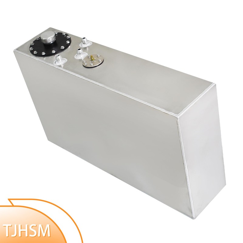 TJHSM Fuel Cell Tank Slim Aluminum Race/Drift 15 Gallon 57L