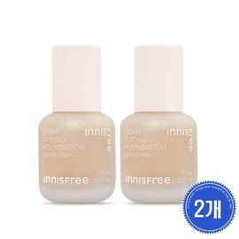 Innisfree Light Fitting Foundation 30mL x 2 / 이니스프리 라이트 피팅 파운데이션 30mL 2개