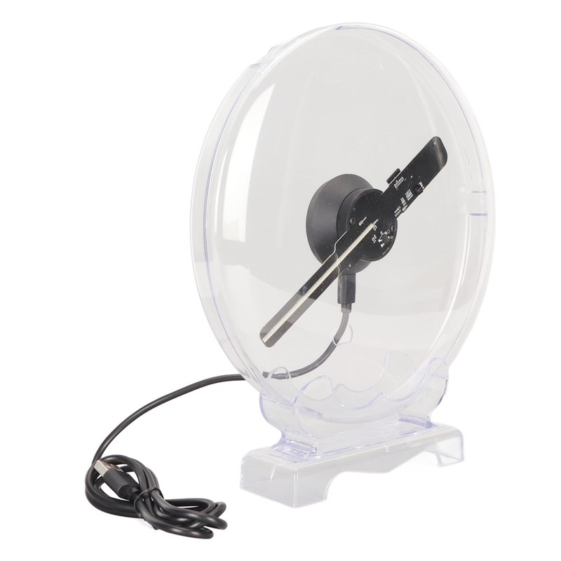 3D Hologram Fan WiFi Projector Naked Eye 3D Display 1080x160