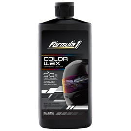 Formula 1, Cera liquida de color para automóviles negros, 617039, 473ml.