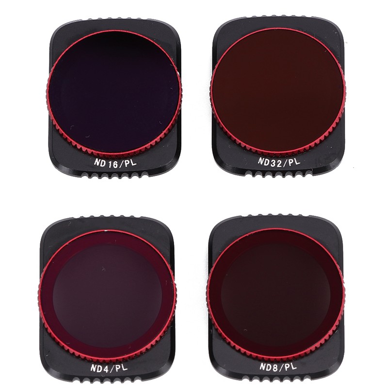 4pcs Adjustable ND Lens Filter Dimmer Aluminum Alloy Accessories Fit