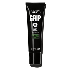 Revlon Color Stay Grip Mat, Primer, 1.0 fl oz (30 ml), Anti-Glare Foundation, Covers Pores and Unevenness, Naturally