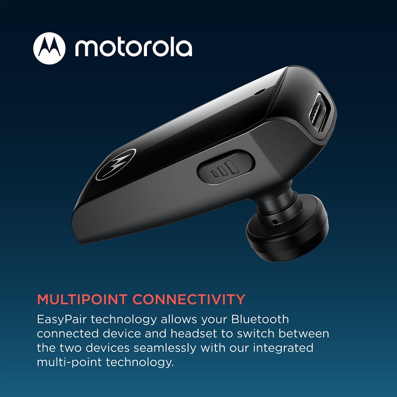 Motorola Sound HK385 Bluetooth Headset in-Ear Mono Bluetooth Earpiece with