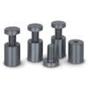 PrecisionGeek Sign Standoff Wall Mount Fixings Spacer, Grey Alu 20mm