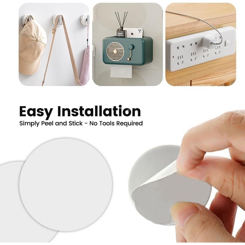 YAFIYGI 4 Pcs Adhesive Disk for Suction Cup Shower Suction