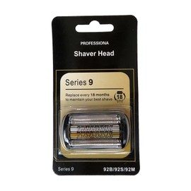 92B Zafina-UP Series 9 Foil Cutter Head Shaver Head Razor Blades for Bra un 9 series shavers (model series starting with 90xx 92XX) Black