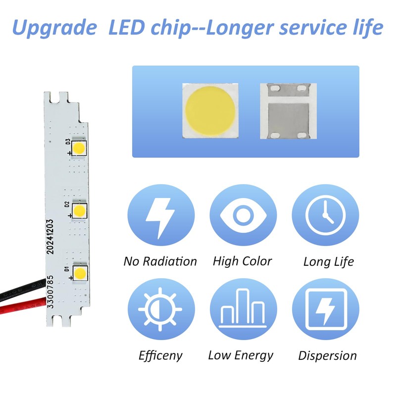Delixike W11683243 LED Module Service Fits Whirlpool Kenmore Maytag Amana