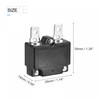 sourcing map Circuit Overload Protector 10A AC125/250V DC32V Automatic Reset