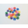 Flower Wheels Bird Parrot Toy Parts 25pcs 2.5"+