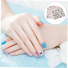 Beavorty 12 Sheets Butterfly Nail Art Stickers for Painting Press on Nails Dark DIY