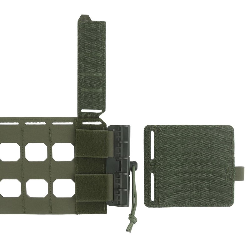 GYDEHUTJ Tactical MOLLE Vest Quick Release Elastic Cummerbund, Lightweight Girdle