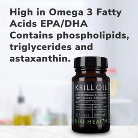 KIKI Health Krill Oil - 30 Capsules